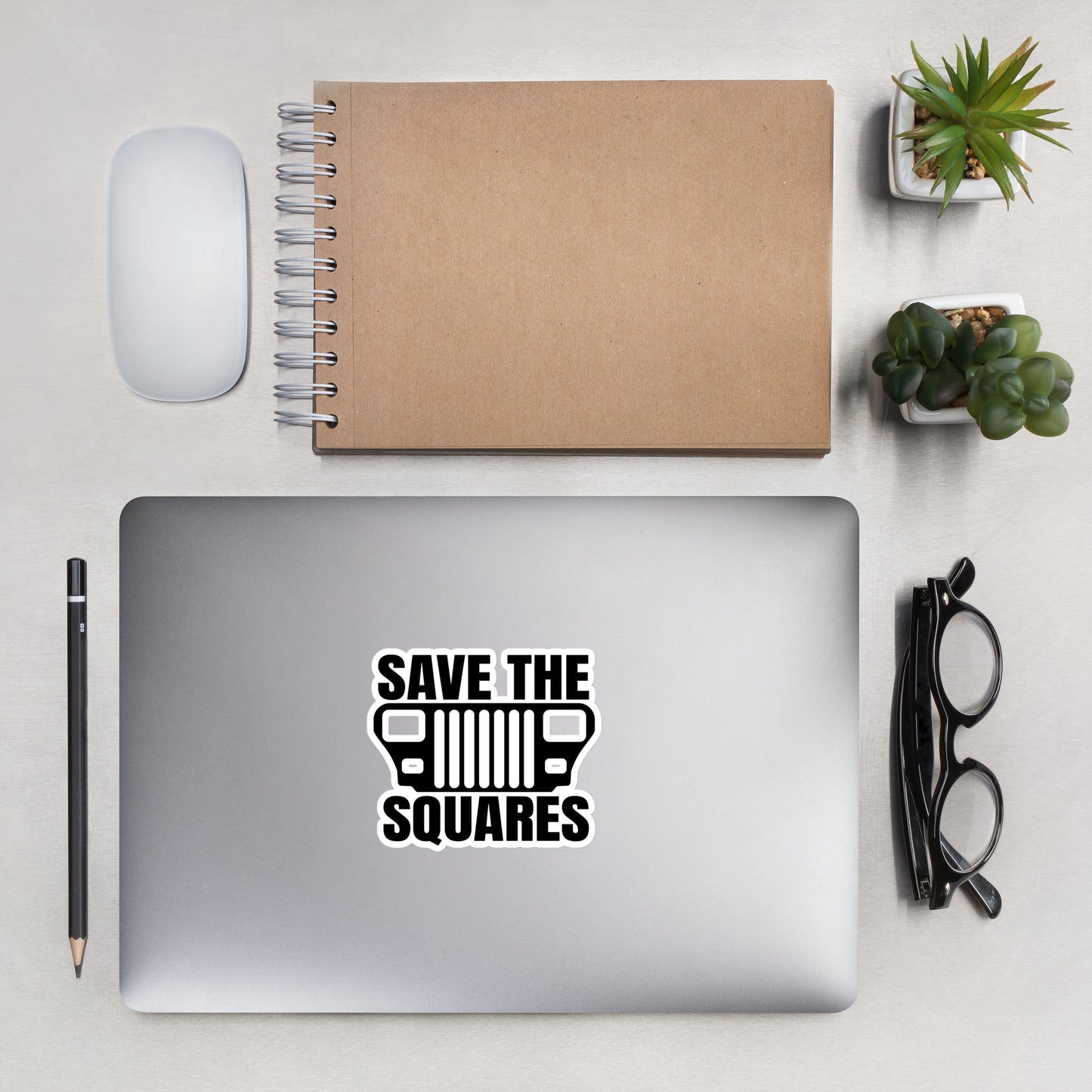 Save The Squares stickers