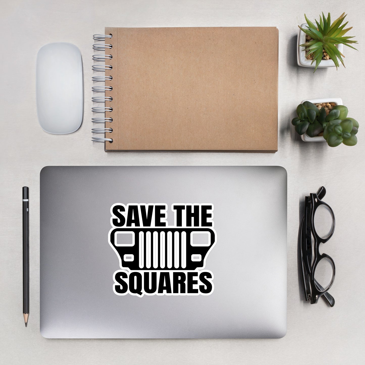 Save The Squares stickers