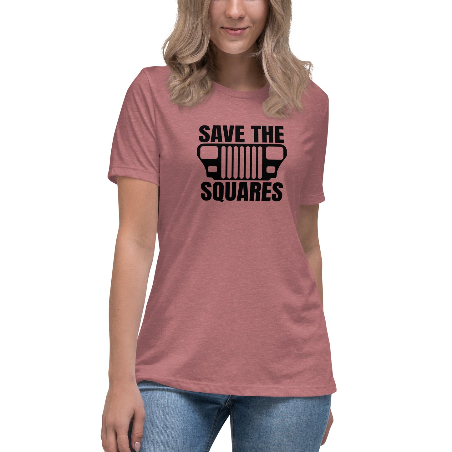 Save the Squares Women's Relaxed T-Shirt