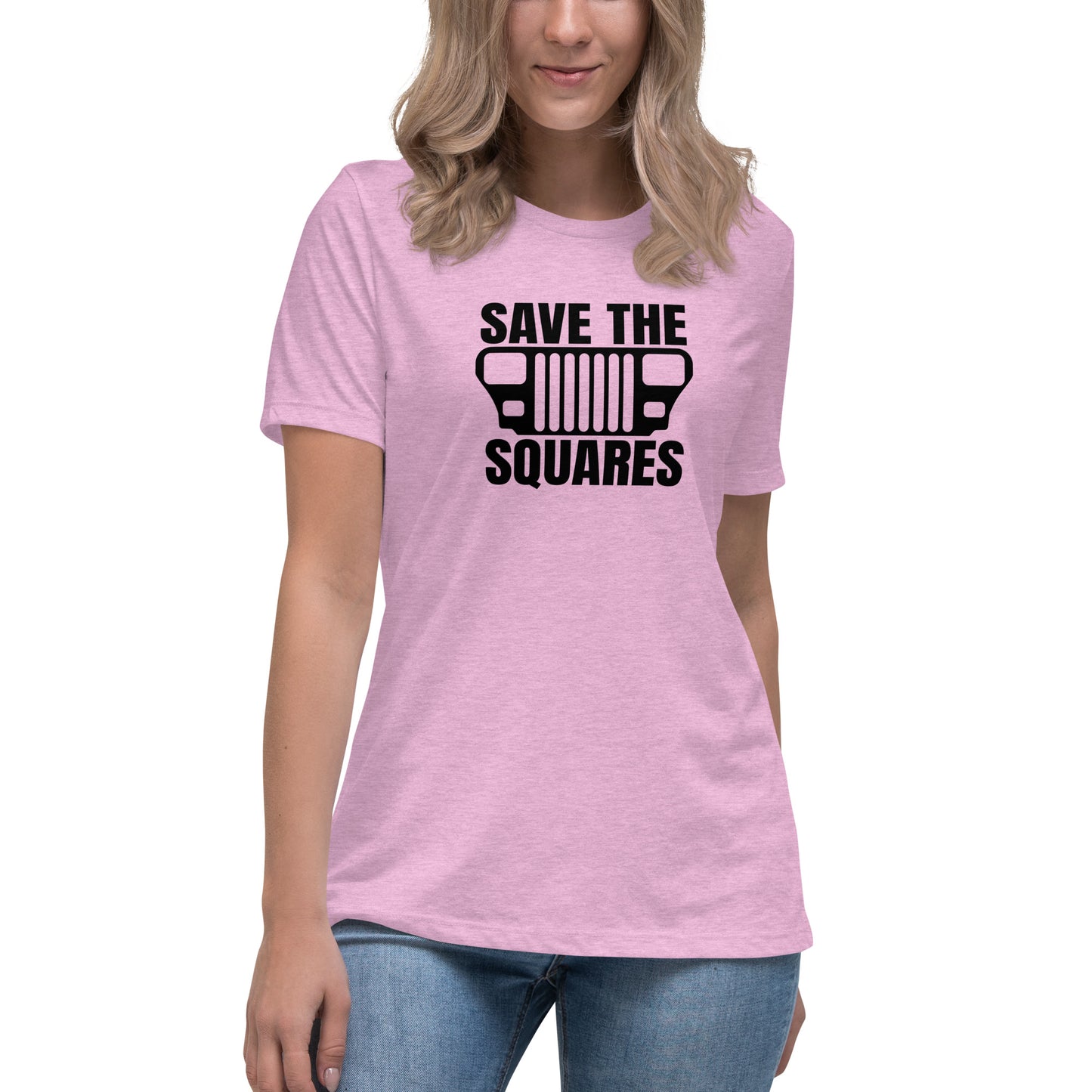 Save the Squares Women's Relaxed T-Shirt