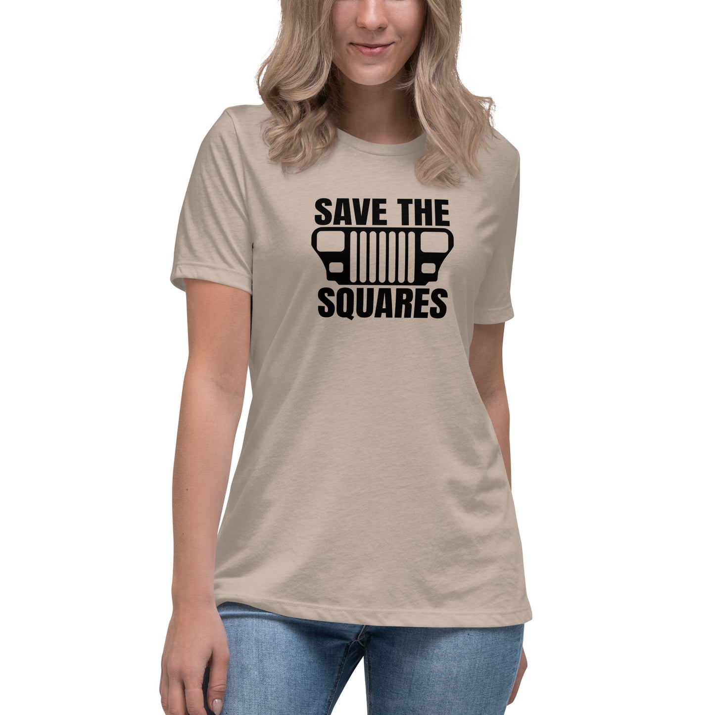 Save the Squares Women's Relaxed T-Shirt