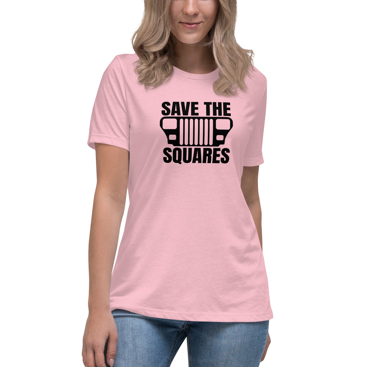 Save the Squares Women's Relaxed T-Shirt