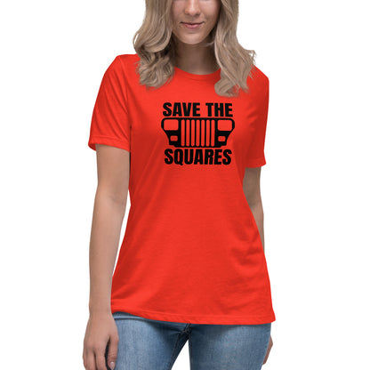 Save the Squares Women's Relaxed T-Shirt