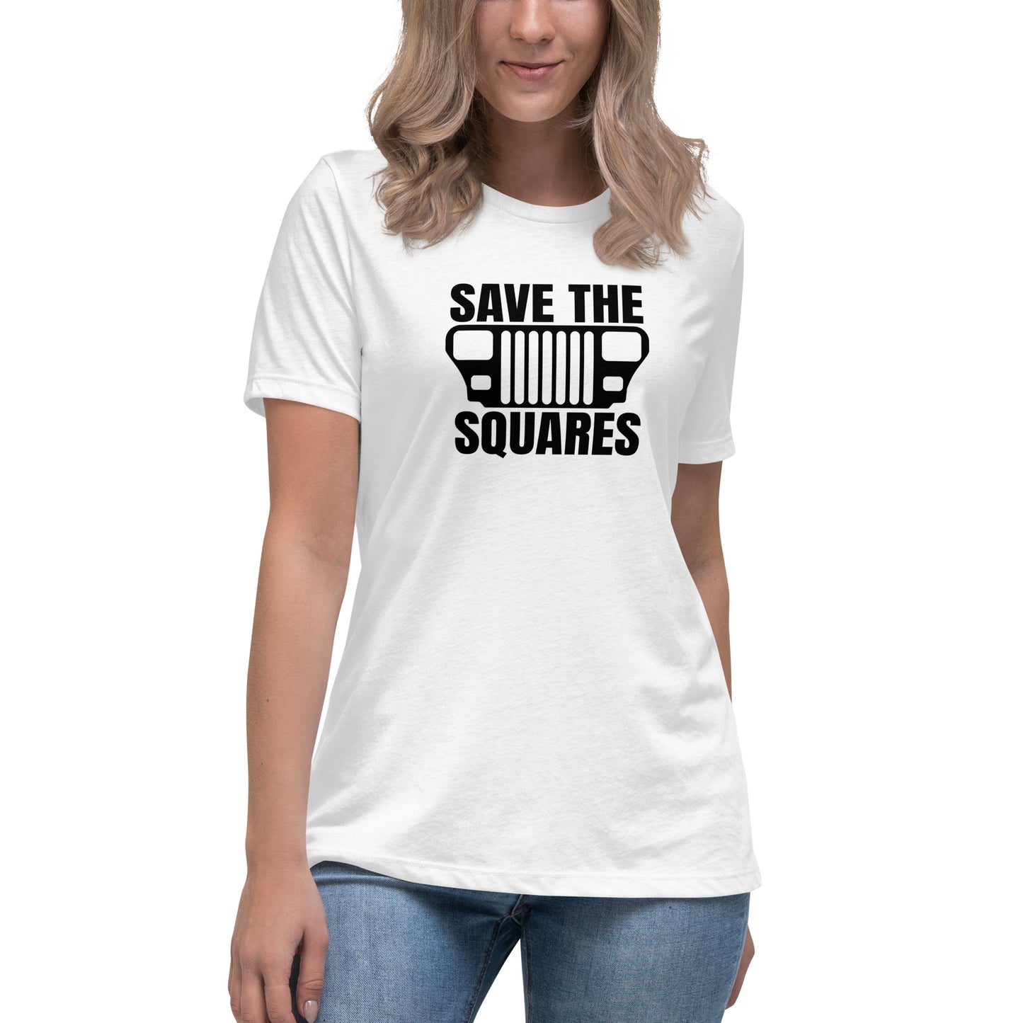 Save the Squares Women's Relaxed T-Shirt